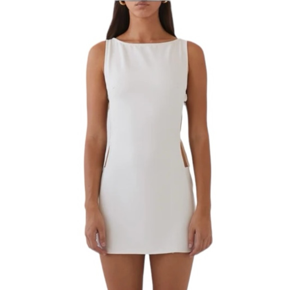 Peppermayo White Mini Dress